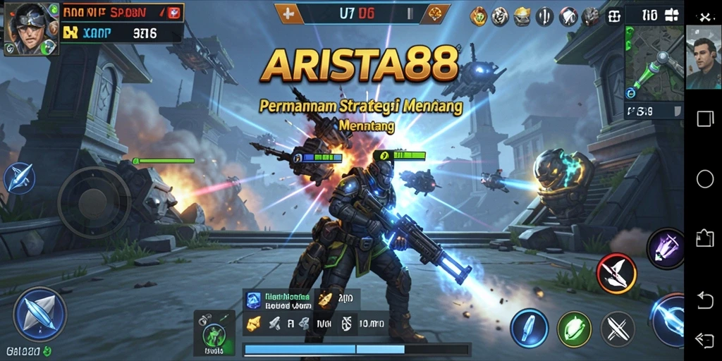 Gameplay menantang dan strategis dari ARISTA88.