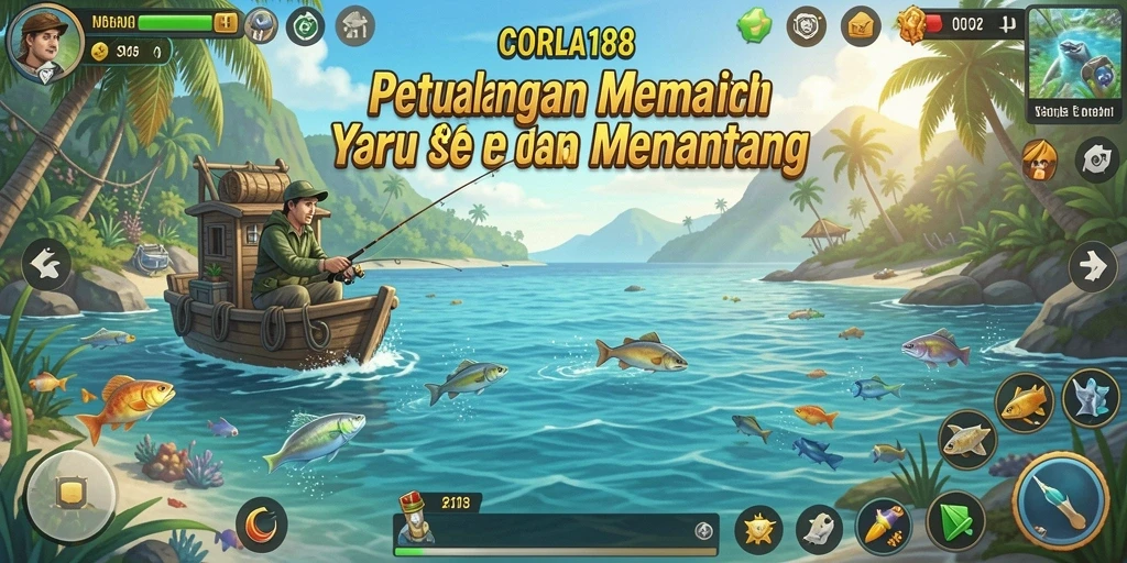 Tangkapan ikan yang besar dan indah dalam CORLA188.