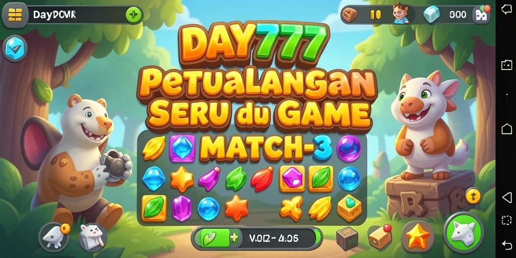 Tampilan menarik dan gameplay seru dari DAY777.