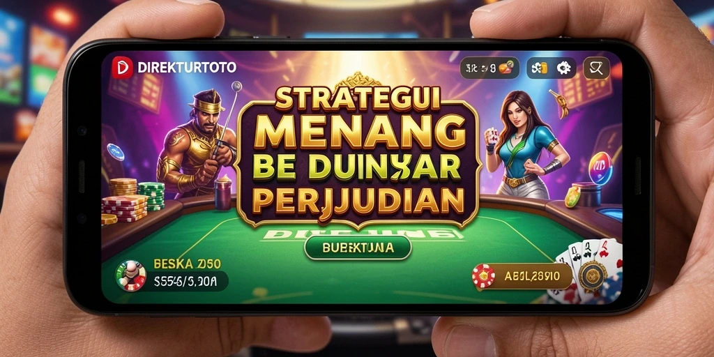 Screenshot menampilkan aksi strategis dalam permainan DIREKTURTOTO.