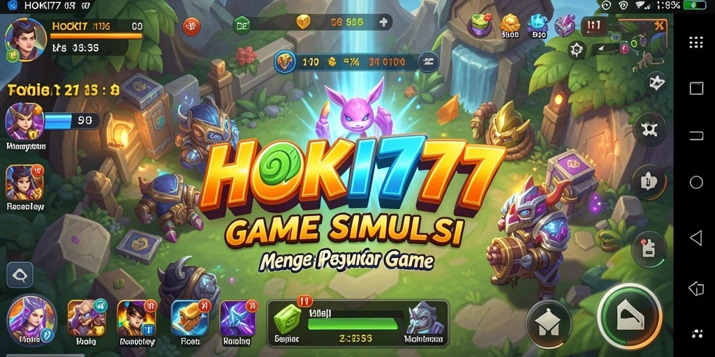 Tampilan gameplay HOKI777 dengan grafis yang realistis dan aksi seru.