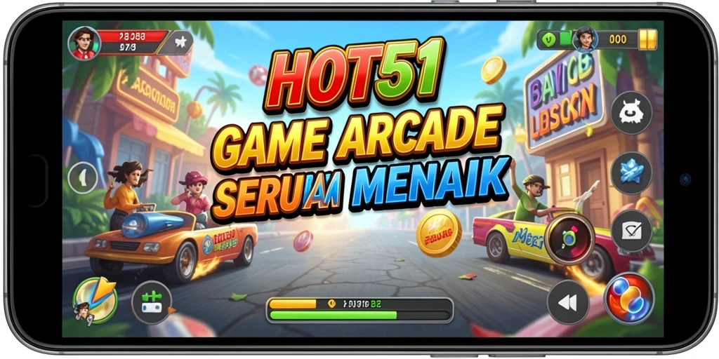 Tampilan gameplay HOT51 yang memukau dan interaktif.