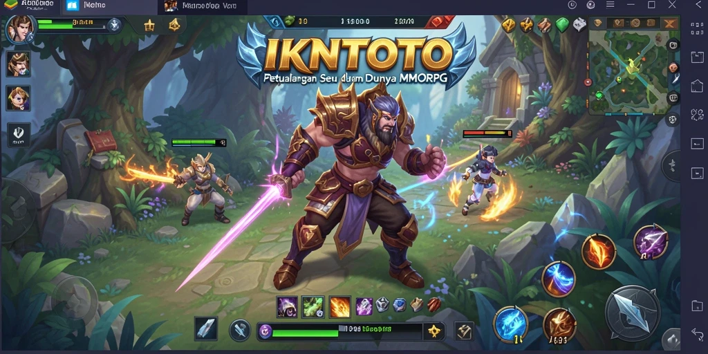 Screenshot gameplay menampilkan aksi seru dalam IKNTOTO.