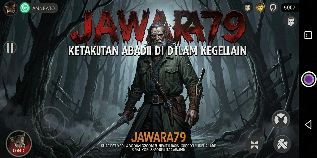 Screenshot menampilkan gameplay menegangkan di JAWARA79