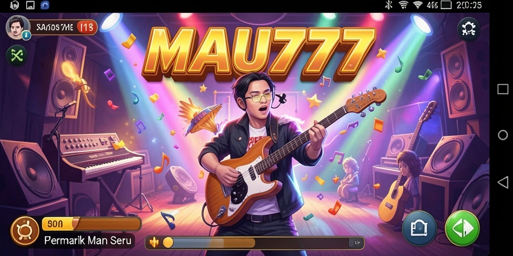 Tampilan gameplay MAU777 yang interaktif dan penuh warna.