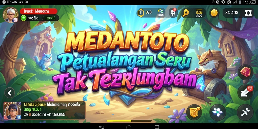 Gameplay seru dan menantang di MEDANTOTO.