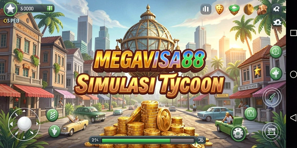 Tampilan gameplay seru dalam MEGAVISA88 yang menarik.