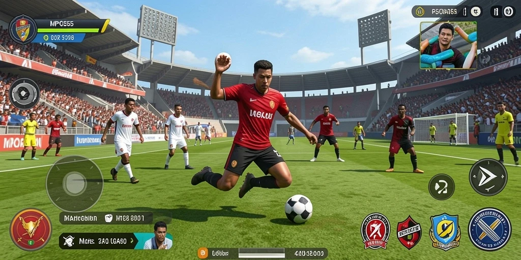 Tampilan gameplay seru MPO555 dengan berbagai mode olahraga.