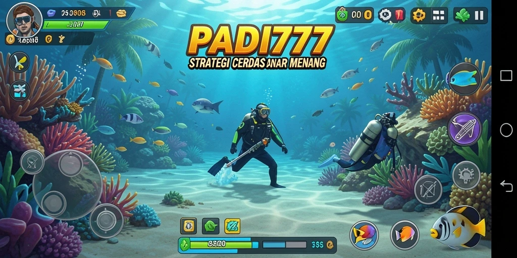 Tangkapan layar menunjukkan gameplay PADI777 yang intens dan strategis.