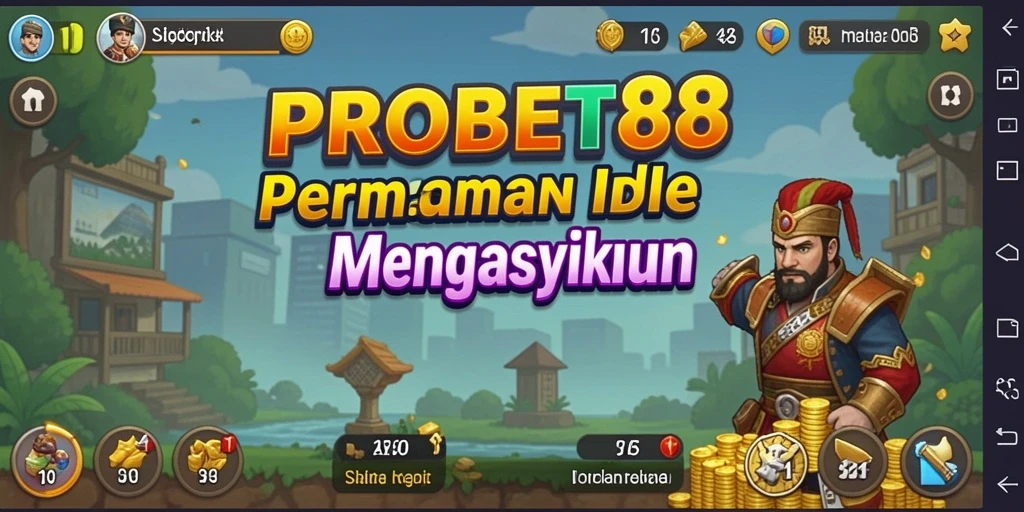 Screenshot gameplay PROBET88 yang menampilkan elemen Idle yang menarik.