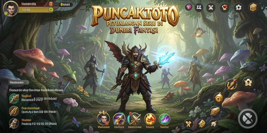 Gameplay menarik dalam dunia petualangan PUNCAKTOTO.