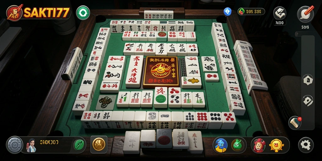 Gameplay seru dan menantang dari SAKTI77 Mahjong.